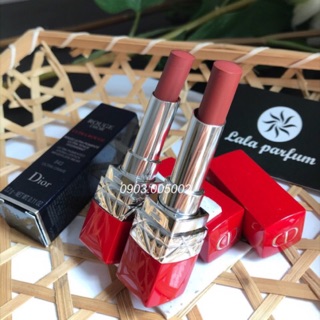 Son Rouge Dior Ultra - 843 Ultra Crave ( nâu đỏ ). Hàng sẵn tại Lala parfum