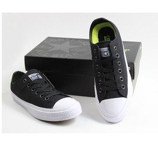 Giày AllStar Chuck Xám Đậm Cổ Thấp Nữ