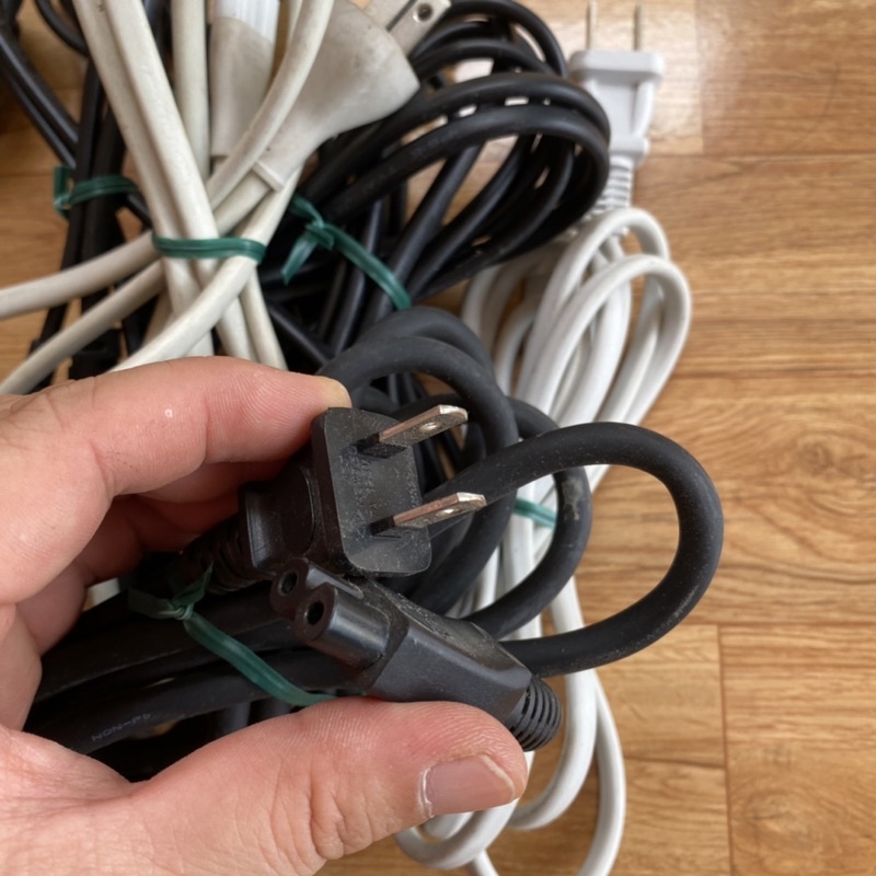 Bộ 10 dây nguồn số 8 rin tháo máy