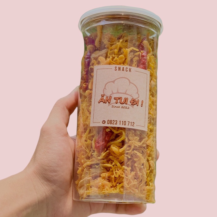 500Gr KHÔ GÀ BƠ TỎI SIÊU NGON LOẠI 1