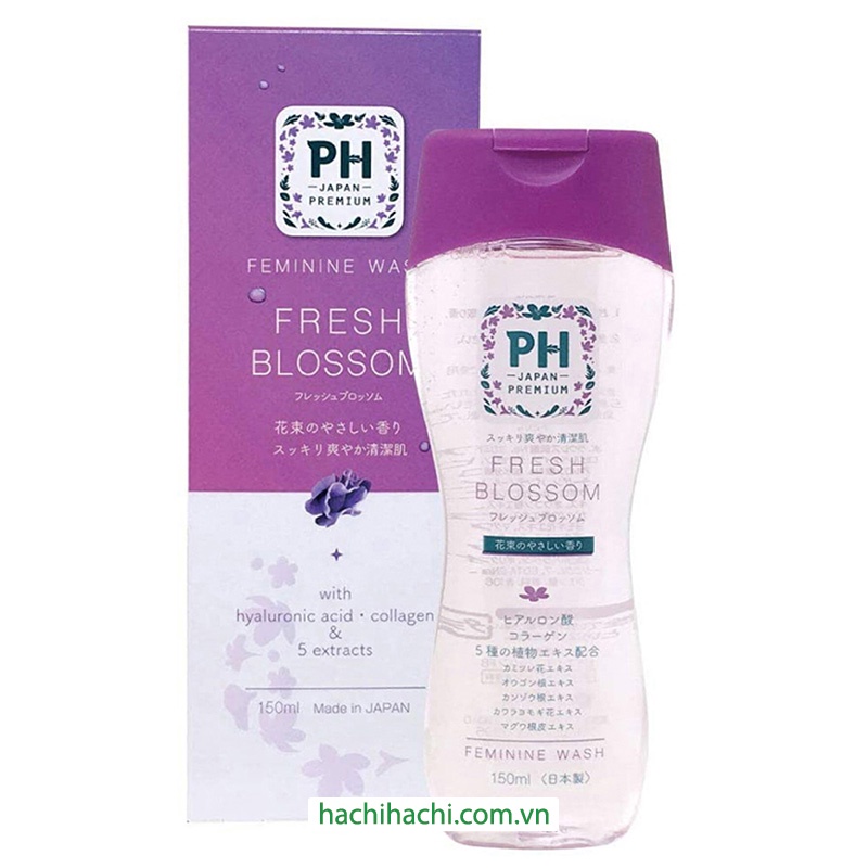 Dung dịch vệ sinh phụ nữ PH Japan hương hoa dịu nhẹ 150ml - Hachi Hachi Japan Shop