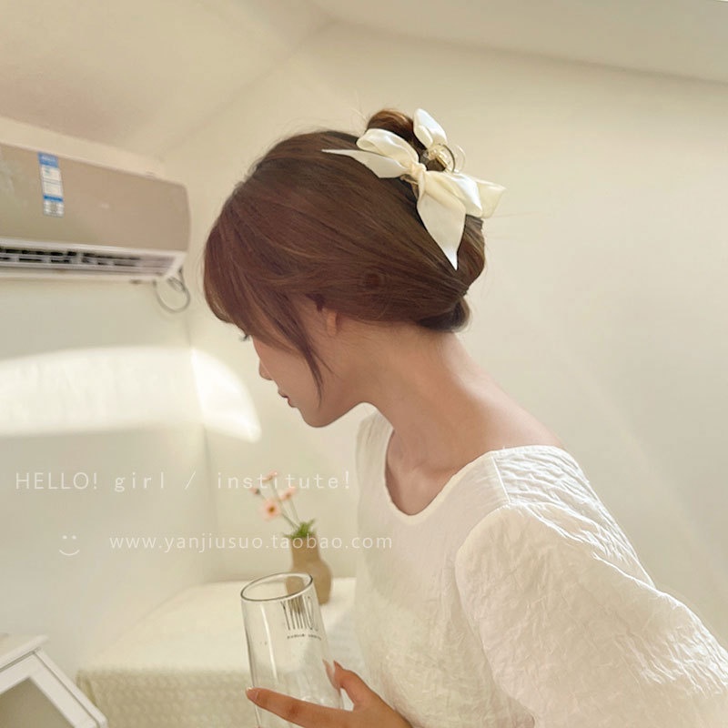 Kẹp Tóc Hình Nơ Xinh Xắn Thời Trang Theo Phong Cách Hàn Quốc Cho Nữ