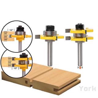 Bộ 2 mũi phay ghép ván sàn tiện dụng