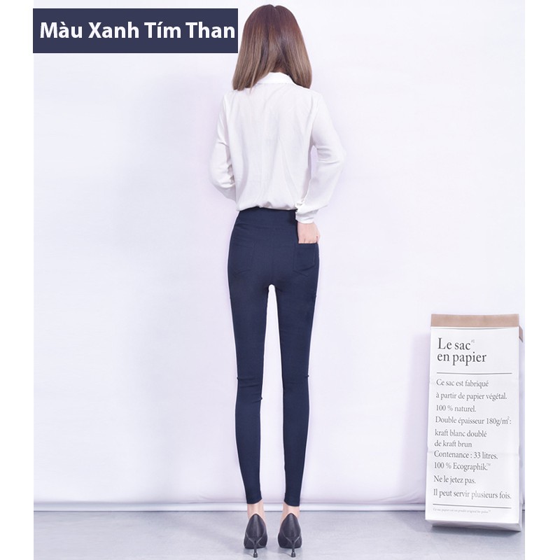 Quần legging nữ đẹp FREESHIP hàn quốc mã TT17 kiểu dáng bó ống chất liệu vải cao cấp cho dân văn phòng đi làm