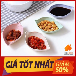 Chén Đựng Gia Vị Hình Chiếc Lá, Nước Mắm Làm từ Lúa Mạch An Toàn