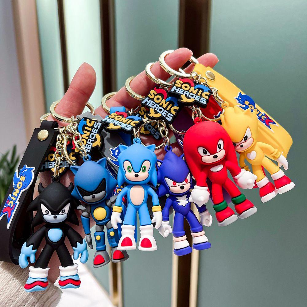 LANFY Móc Khóa Hình Búp Bê Hoạt Hình Sonic Sáng Tạo