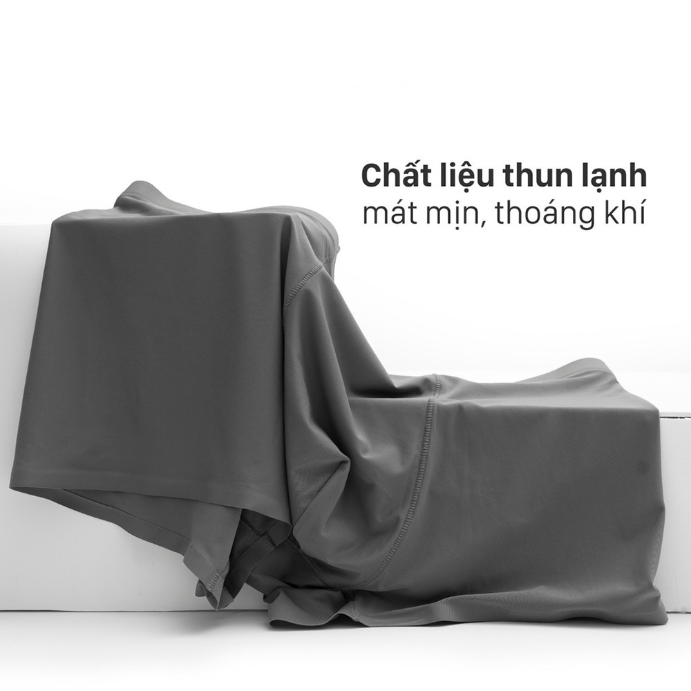 Set 4 Quần xì đùi nam boxer su đúc lụa băng co giãn mềm mịn không đường may Micado