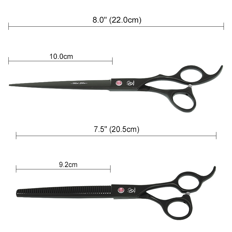 Kéo cắt tỉa lông thú cưng Meisha 8.0 " Nhật Bản 440C B0053A