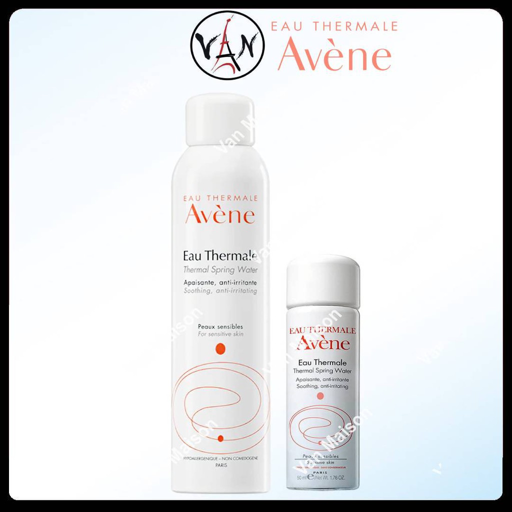 Xịt khoáng dưỡng da Avene size 50ml và 300ml