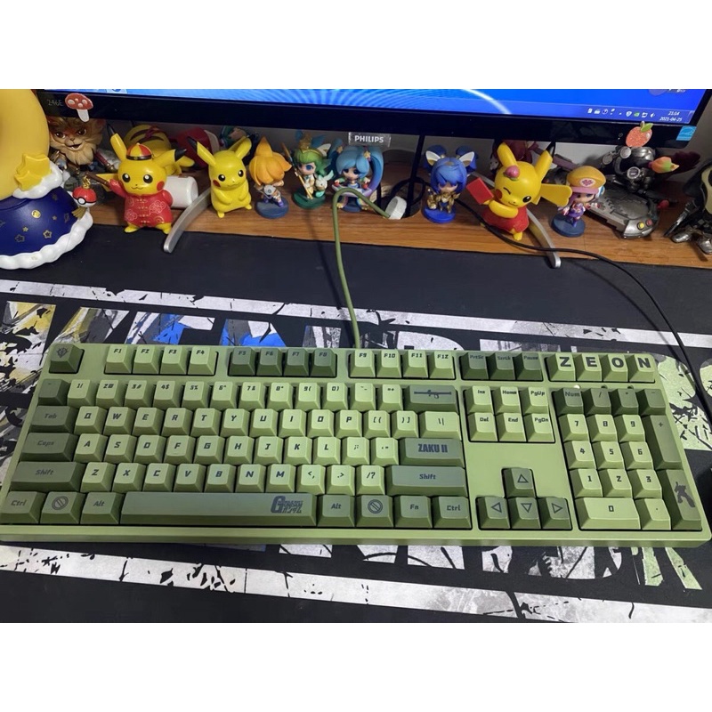 Bàn phím cơ không dây IKBC phiên bản Zaku Zeon Gundam cherry switch của Đức chính hãng
