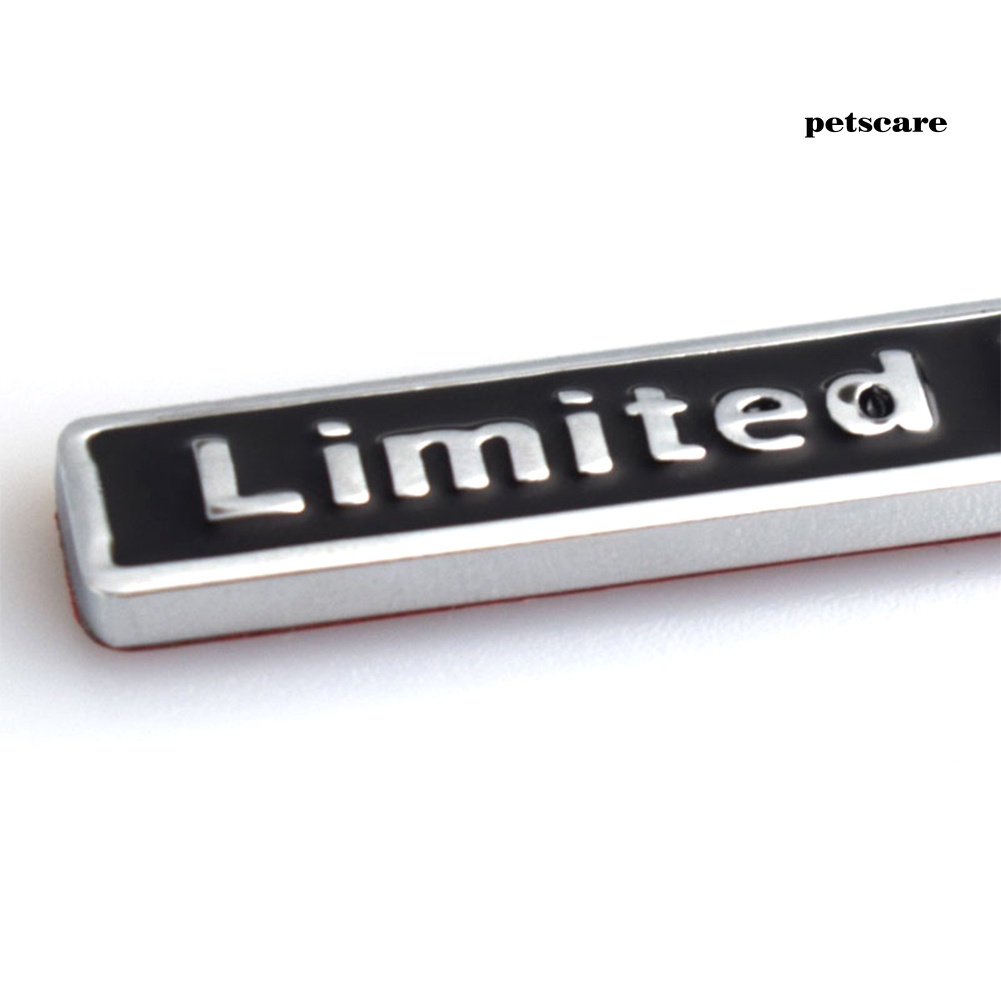 Miếng Dán Trang Trí Thân Xe Hơi In Chữ Limited Edition | BigBuy360 - bigbuy360.vn