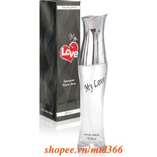 Nước Hoa Nữ 35ml My Love Hộp Màu Đen.