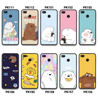 [FSS09JAN-Hoàn 20% xu]  ỐP LƯNG XIAOMI REDMI 3S - REDMI 4A - REDMI 4X- REDMI 5A IN HÌNH GẤU WE BARE BEARS