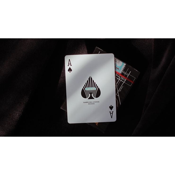 Bộ bài tây, bài ảo thuật Safari Casino Black Playing Cards by Gemini - Bài Mỹ - Bài Chính Hãng