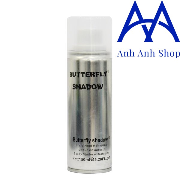 Gôm xịt tóc Butterfly Shadow 320ml Trung Quốc