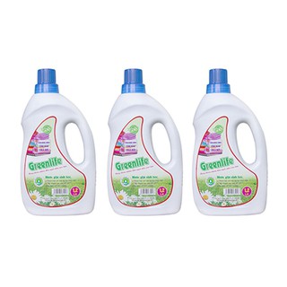 Nước giặt thiên nhiên chiết xuất từ tinh chất bồ hòn bồ kết Greenlife 1,2L