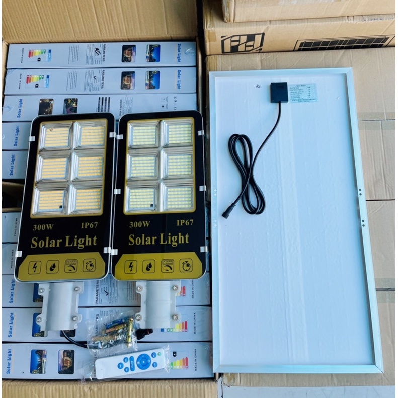 ĐÈN ĐƯỜNG NĂNG LƯỢNG 300W , ÁNH SÁNG TRẮNG VÀ ÁNH SÁNG VÀNG , BẢO HÀNH 12 THÁNG