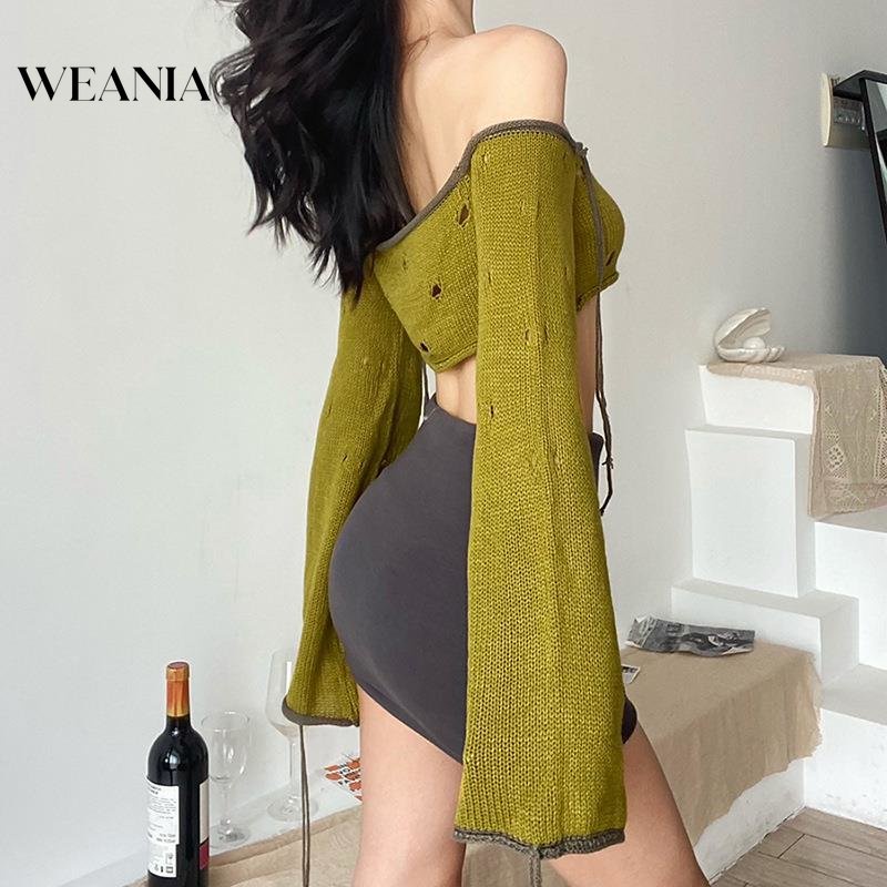 (MớI) Áo Thun DàI Tay KhoéT Vai GợI CảM