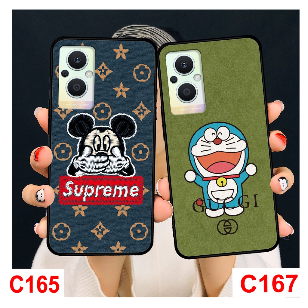 Ốp lưng Oppo Reno 7 - Reno 7Z in hình bearbrick, Gucii, L.V thời trang. ốp lưng oppo rẻ đẹp.