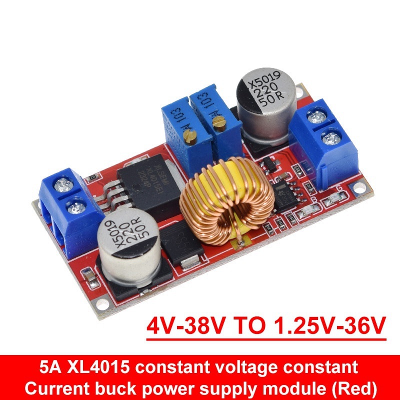 Mô Đun Hạ Áp Từ 5A DC Sang DC CC CV XL4015 Chuyên Dụng