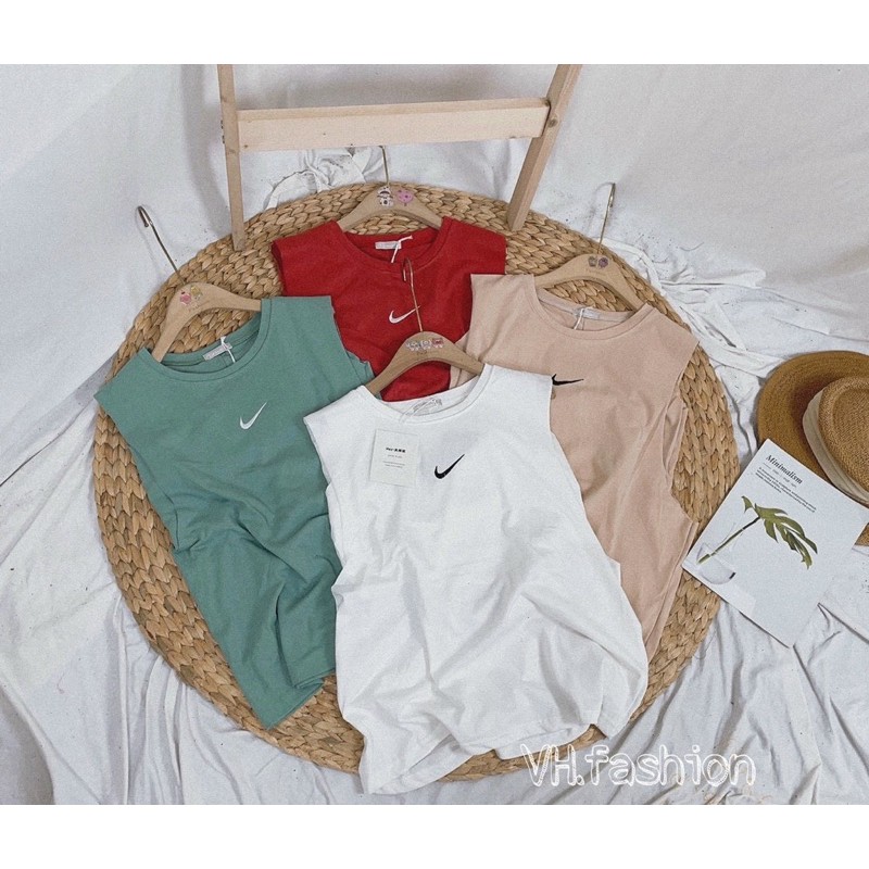 áo tanktop thêu kèm quây ( NI_ke)