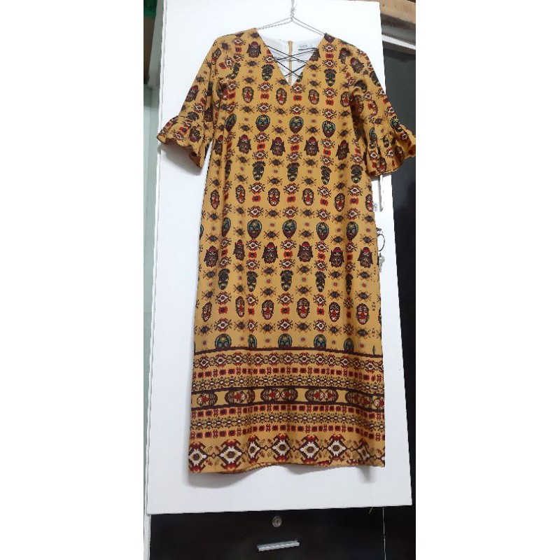 Váy suông họa tiết JM