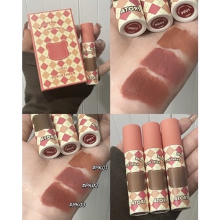 [ATORS] Son kem lì Ators Retro Plaid Bear