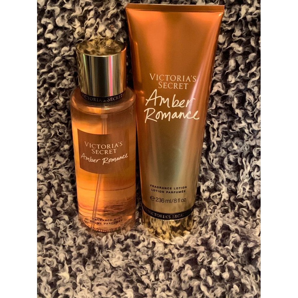 Xịt Thơm Body Mist Dưỡng Thể Victoria’s Secret - AMBER ROMANCE 250ml cực "HOT" | BigBuy360 - bigbuy360.vn