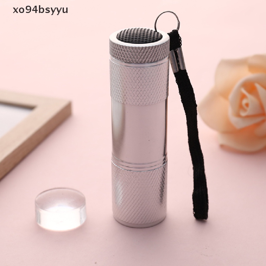 Đèn LED UV Mini Xo94Bsyu Cầm Tay Bằng Silicone