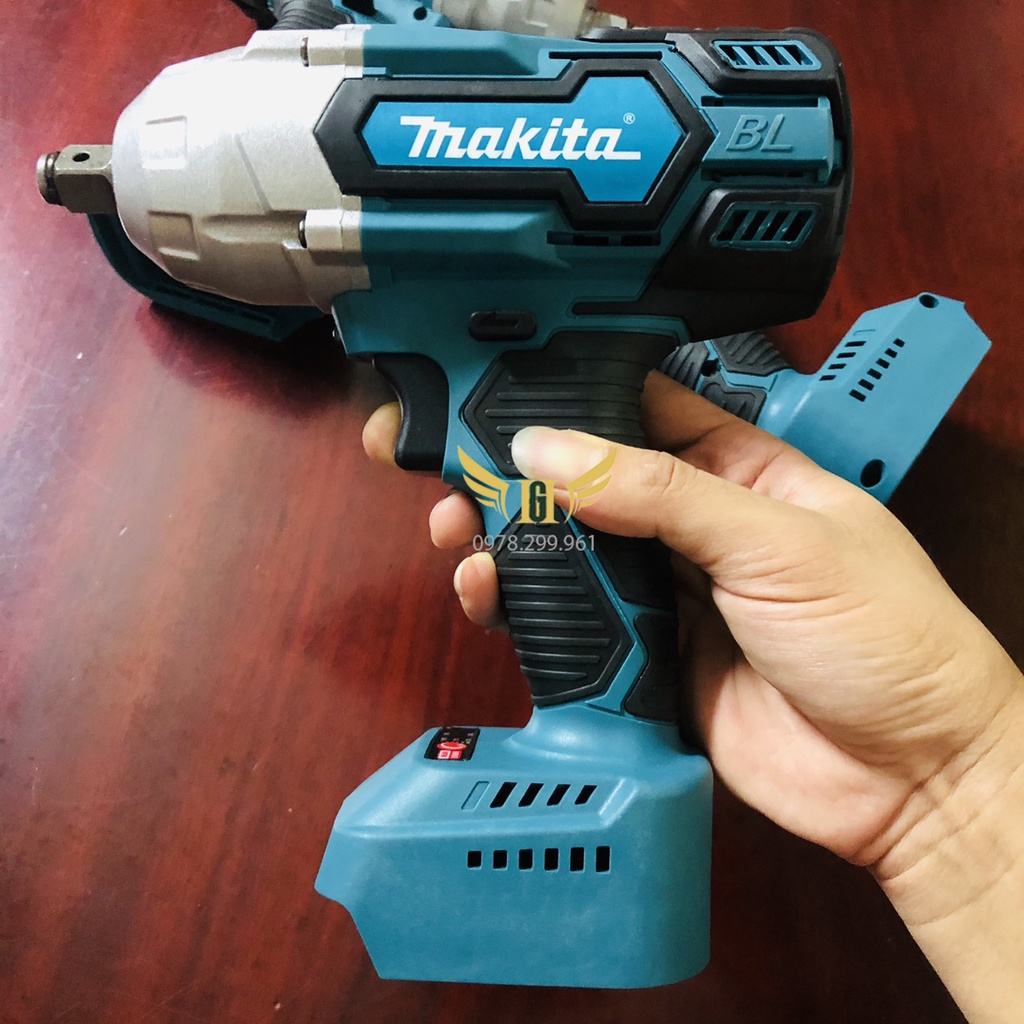 Thân Máy Siết Bulong MA.KITA Lực Cực Khỏe_ Chân Pin Thông Dụng