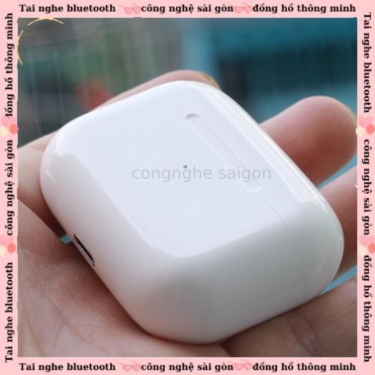 Tai Nghe không dây Air Pro kết nối Bluetooth Định Vị, Đổi Tên, Sạc Không Dây, Dùng Cho IOS và Androi - Tặng Kèm Ốp