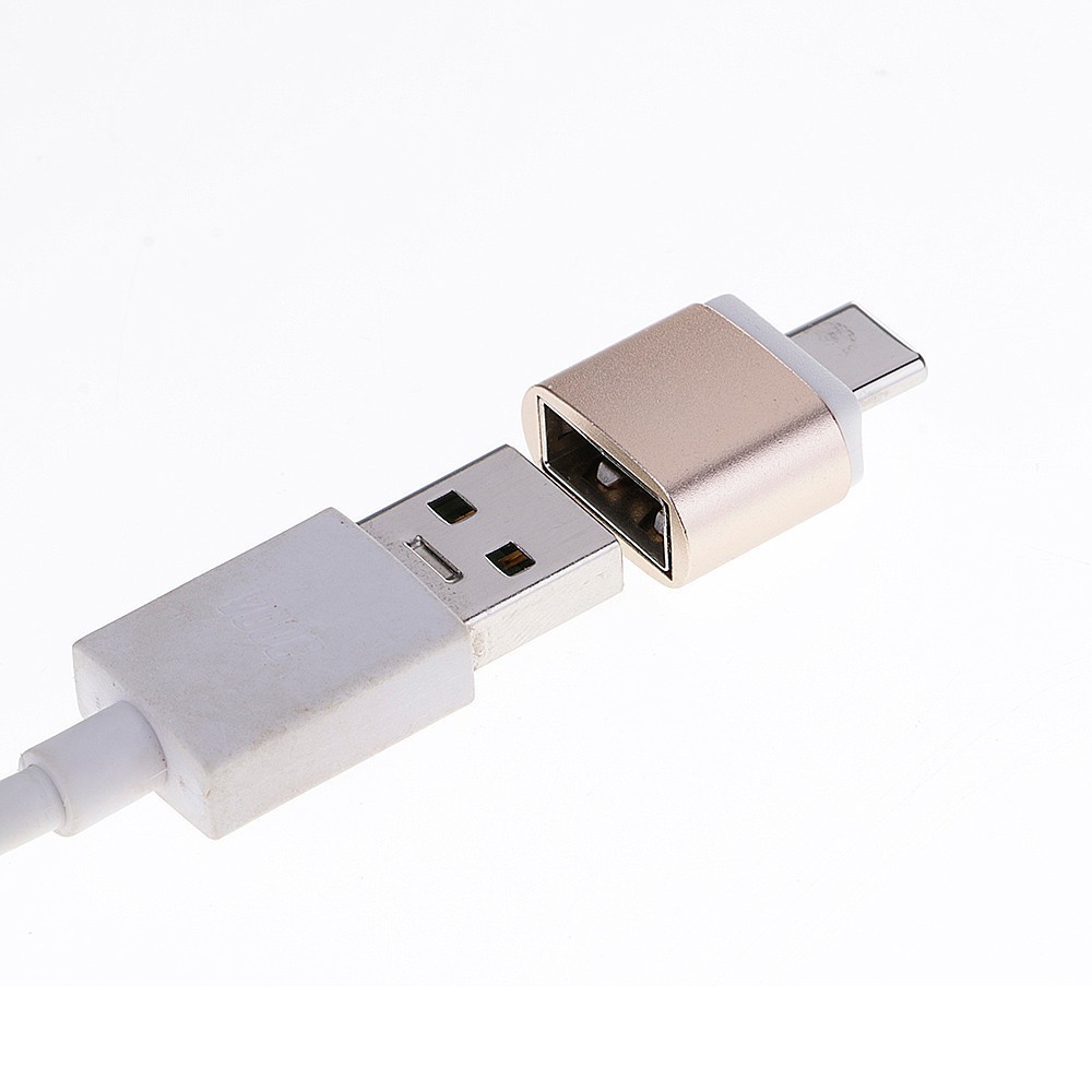 Đầu chuyển đổi từ cổng Micro USB sang USB-C Type-C + USB OTG