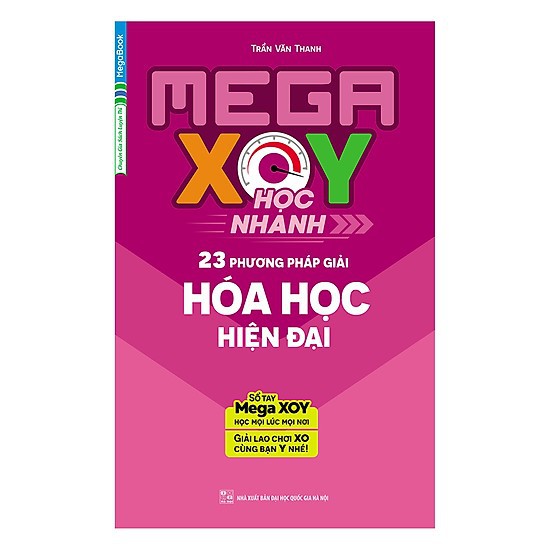 Sách - Mega XOY Học Nhanh 23 Phương Pháp Giải Hóa Học Hiện Đại (Sổ Tay Nhỏ Gọn)