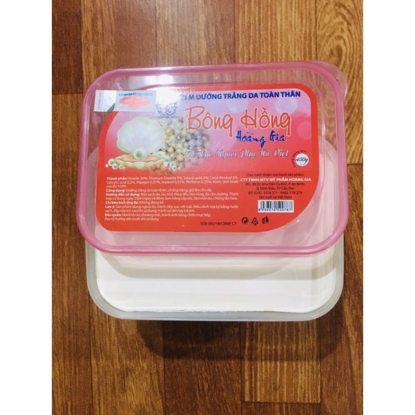 Kem bông Hồng Hoàng Gia hộp 450gram