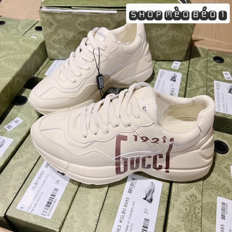 Giày thể thao sneaker gc hoạ tiết vip fullbox