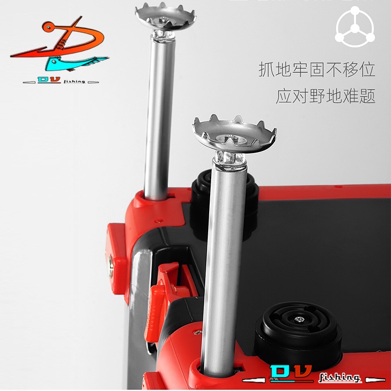 Thùng câu đài BENNUO 32L 4 chân nâng dày đa chức năng siêu nhẹ thiết kế mới nhất 2022 giá rẻ