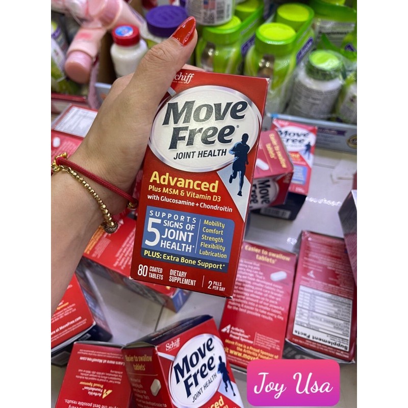 Schiff Move Free Advanced viên bổ khơp  move free của mỹ