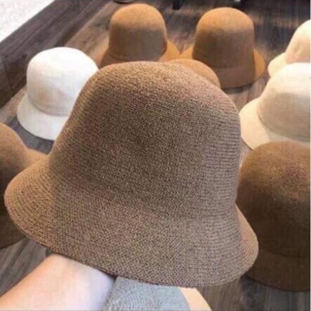 Mũ cói Hàn quốc xinh xắn