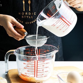 CA THỦY TINH ĐO LƯỜNG, CHỊU NHIỆT Thủy tinh chắc chắn, cốc đo này đi kèm với các phép đo dễ đọc trong cốc,