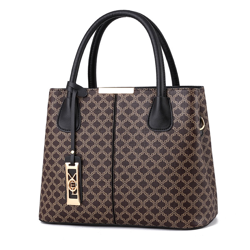 Túi Cho Mẹ Trung Niên Đơn Giản Mẫu Mới Túi Nữ Da Mềm Túi Xách Tay Bà Ngoại Túi Xách Tay Nữ Đi Chợ