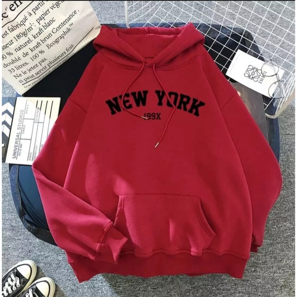 Áo Hoodie Thời Trang Jess - Hodie Jumper New York 199x Ny