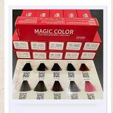 Thuốc nhuộm tóc Tím khói lên chuẩn màu + Thuốc tẩy tóc COLORKING CAITU