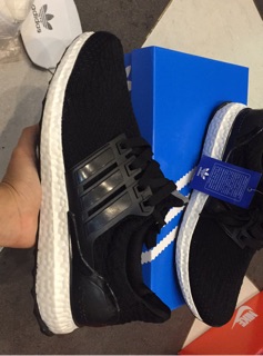 FULL BOX Có clip - GIÀY ULTRA BOOST 3.0 BLACK AND WHITE (Ultra boost 3.0 đen trắng)
