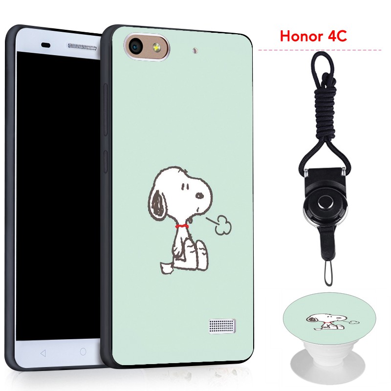 Ốp điện thoại silica gel mềm thời trang cho Huawei Honor 4C