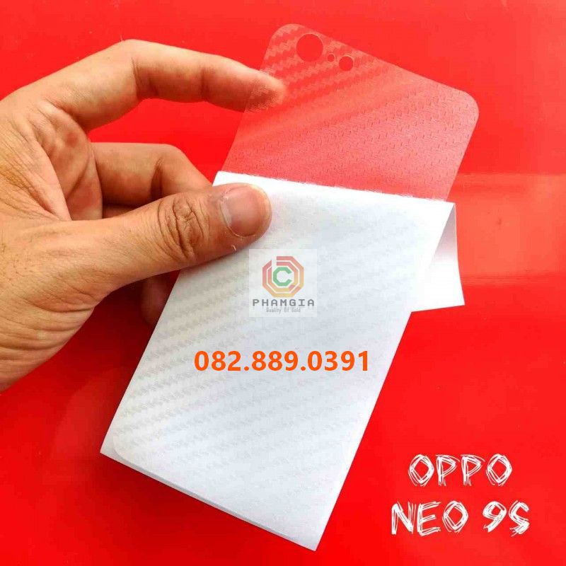 Miếng dán mặt lưng Oppo Neo 9(A37)/ Neo 9s(A39)