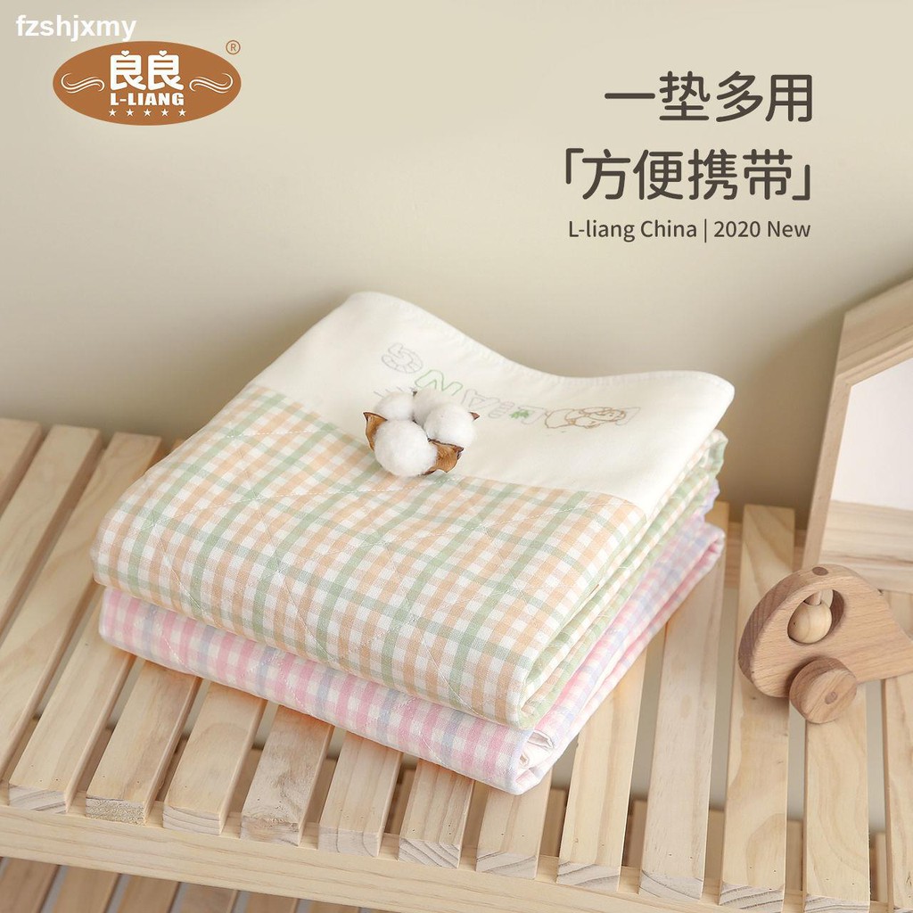 Tấm Lót Tã Vải Cotton Than Tre Cỡ Lớn Đa Năng Chuyên Dùng Cho Bé