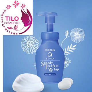 Sữa Rửa Mặt Tự Tạo Bọt Senka Speedy Perfect Whip 150ml