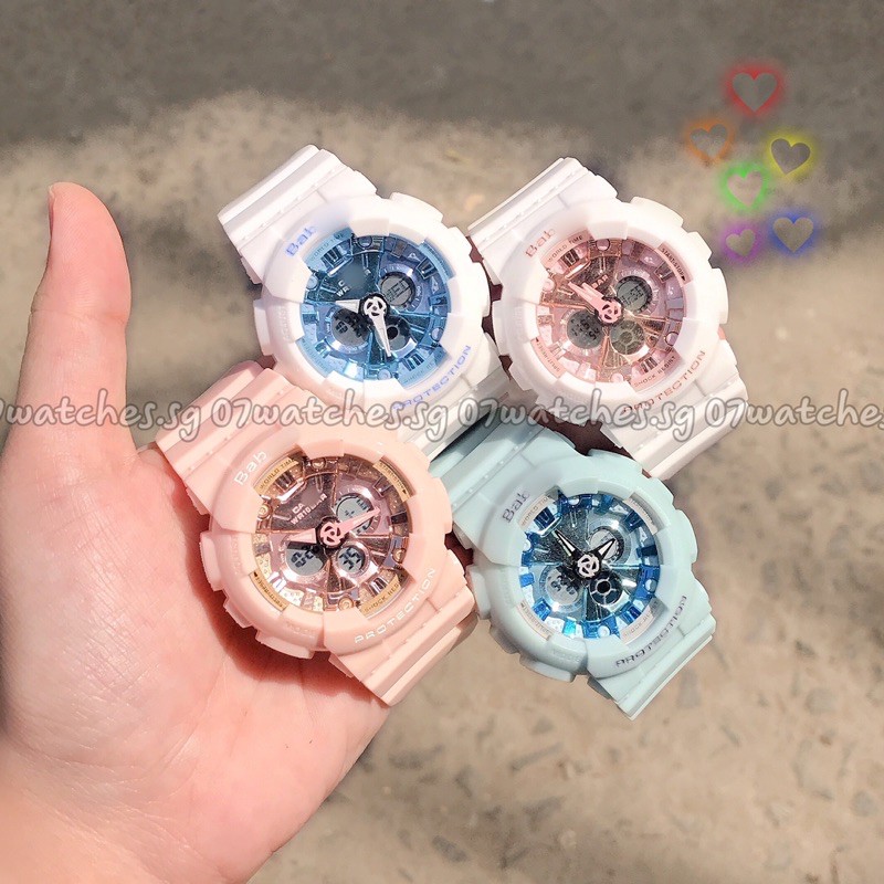 [watches.sg] DH nữ Baby 130-BA Unisex Dây cao su nhiều màu cho nam và nữ | BigBuy360 - bigbuy360.vn