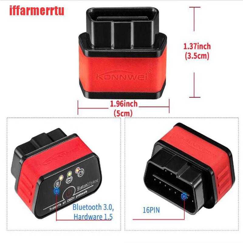 Thiết Bị Chẩn Đoán Lỗi Xe Hơi Elm327 Obd2 Bluetooth V1.5 Hzq