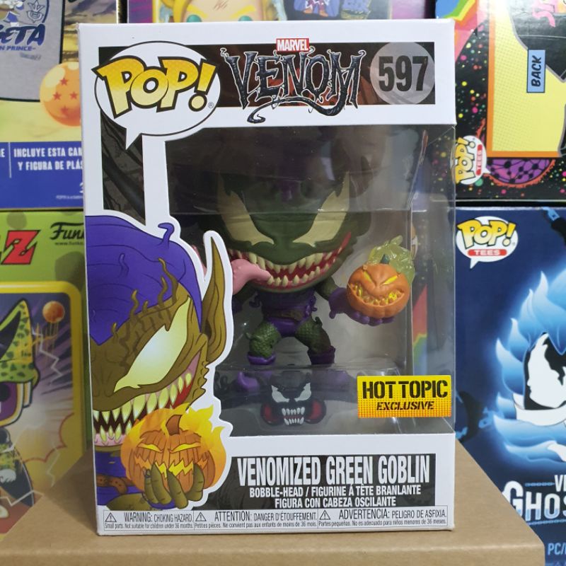 Đồ chơi mô hình funko pop 597 Venomized Green Goblin - Marvel